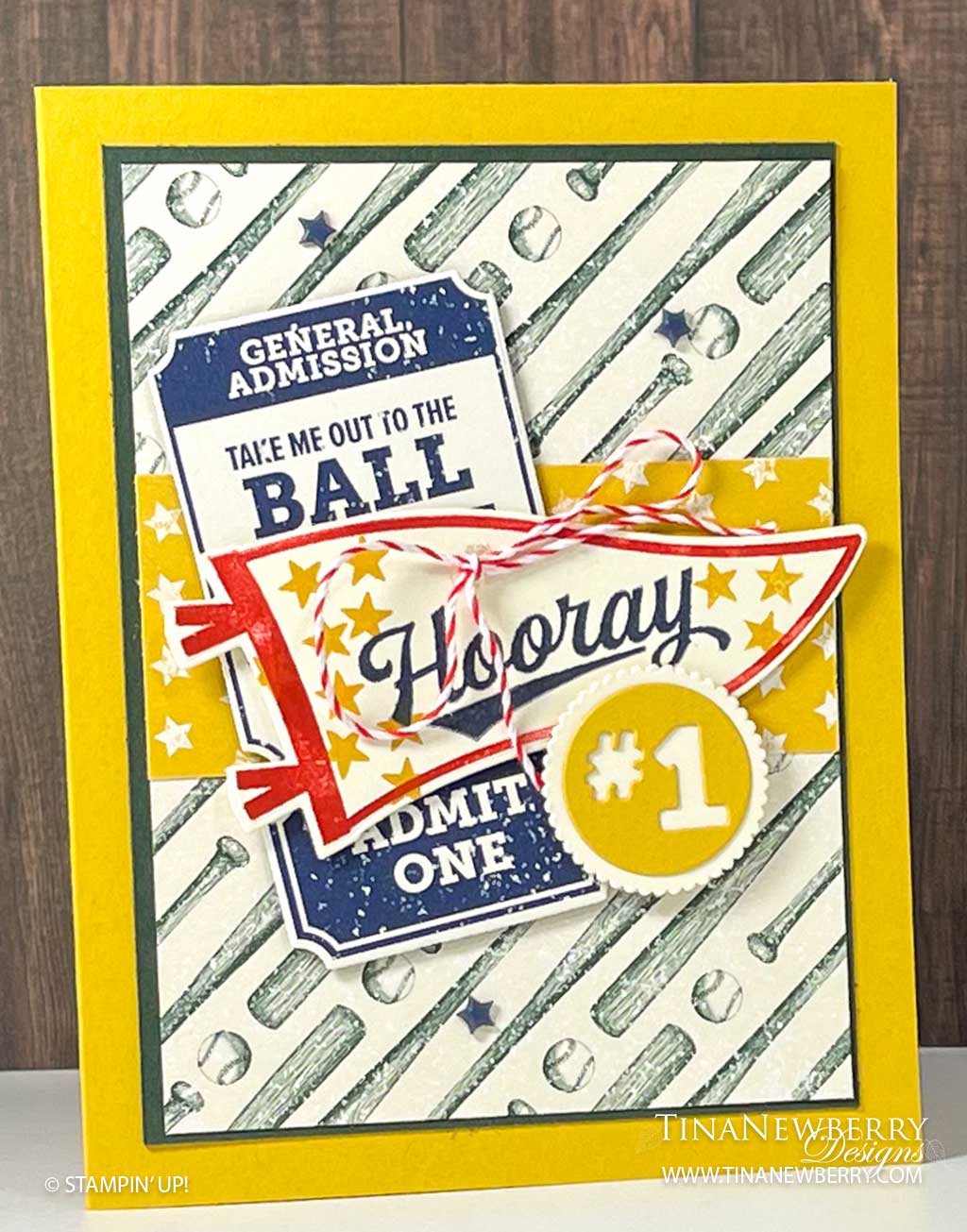 #1 Baseball Fan Greeting Card