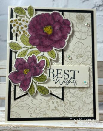 Color A Heartfelt Best Wishes Card