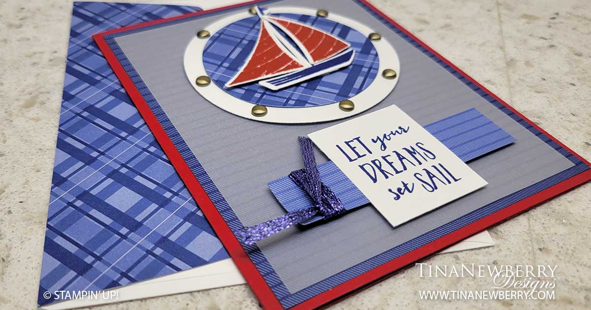 Let Your Dreams Set Sail Encouragement Card