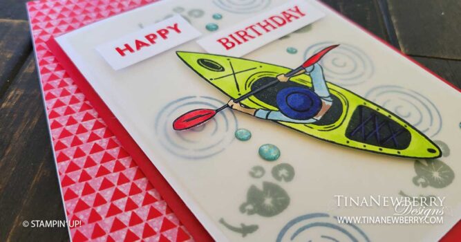 Kayak Adventure Birthday Card