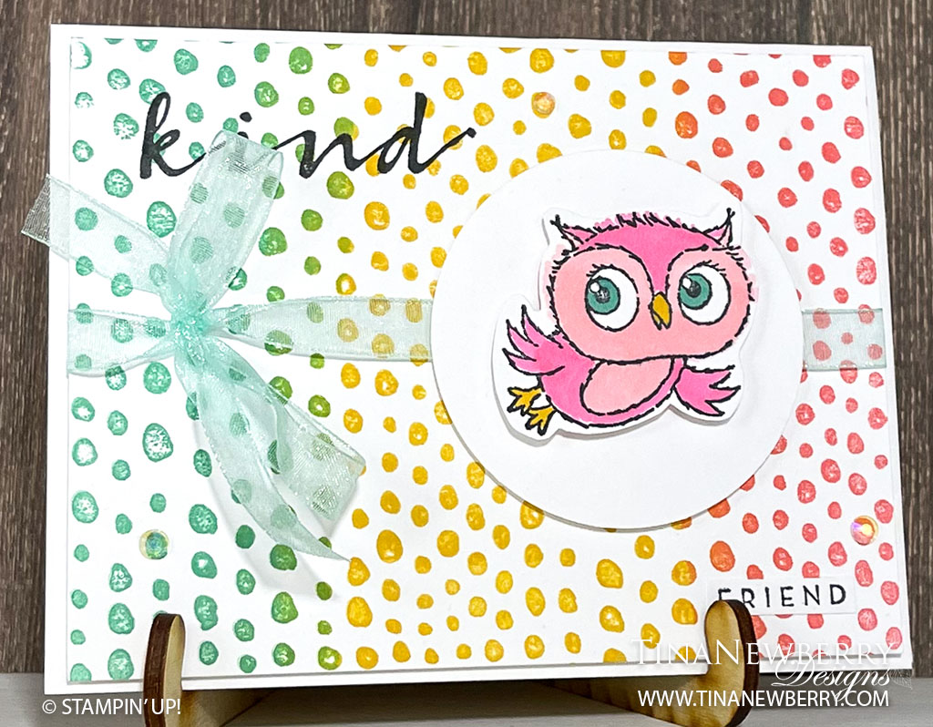 Cute Owl Card For a Kind Friend