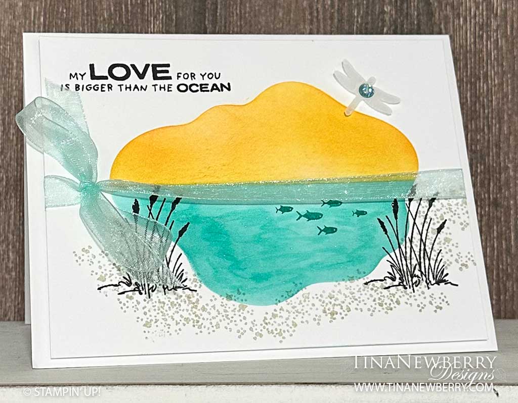 Seascape Sunset Greeting Card